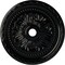 Ekena Millwork Palmetto Ceiling Medallion (Fits Canopies up to 7 5/8"), 31 1/2"OD x 3 5/8"ID x 1 3/4"P, Black Pearl CM31PMBPS - alternate 1
